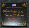 Hastings 20ga 3.5" Sabot Slugs